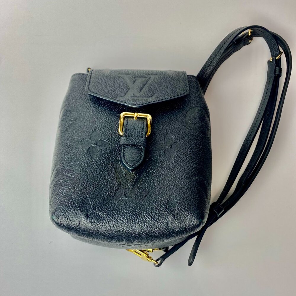 Louis Vuitton Backpack Monogram Empreinte Tiny - M80596 Authenticity Certified - Picture 4 of 16